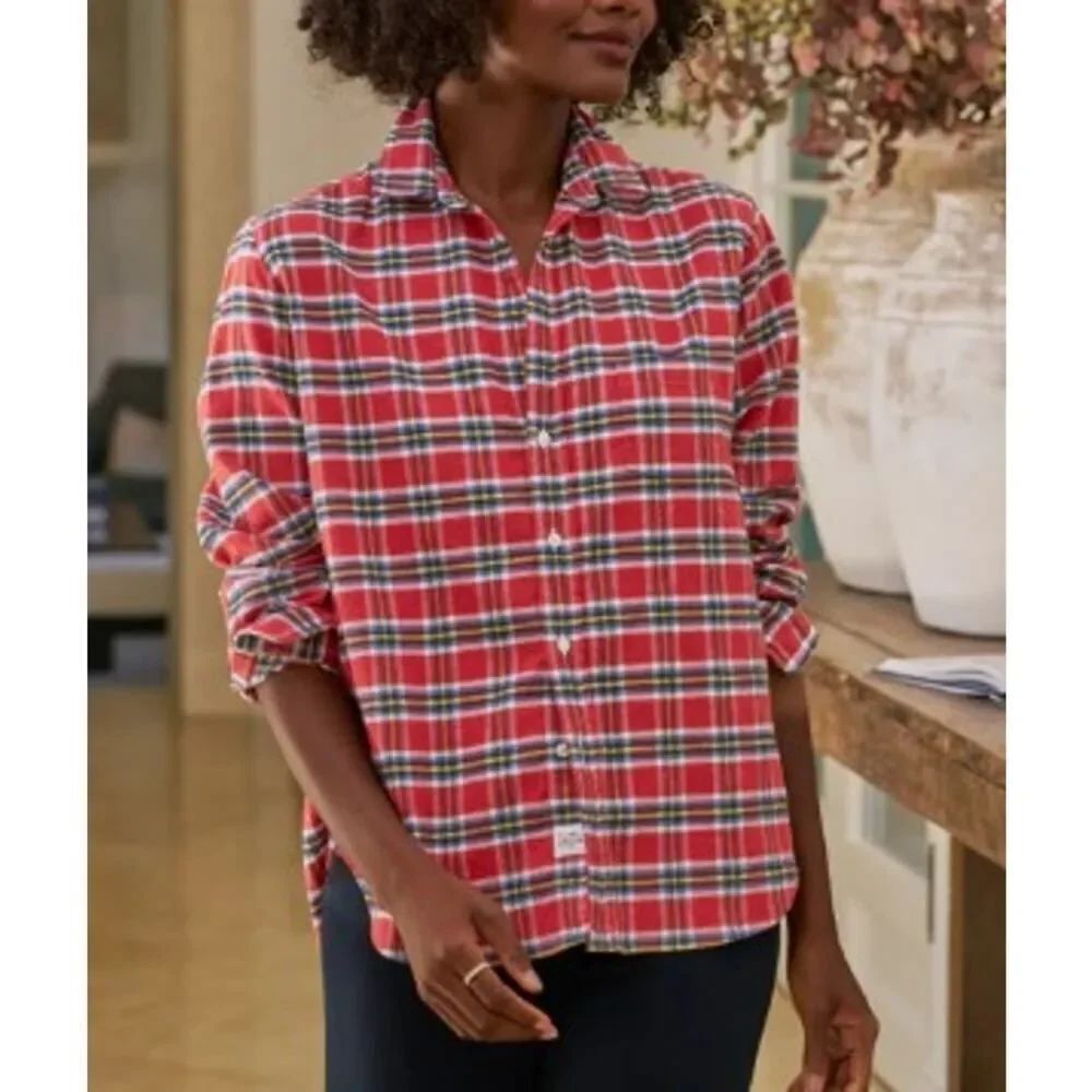 Frank & Eileen Eileen Button Down in Plaid Women’s Sz. XS